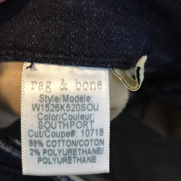 Rag & Bone Capri Style in Indigo - Picture 10 of 13